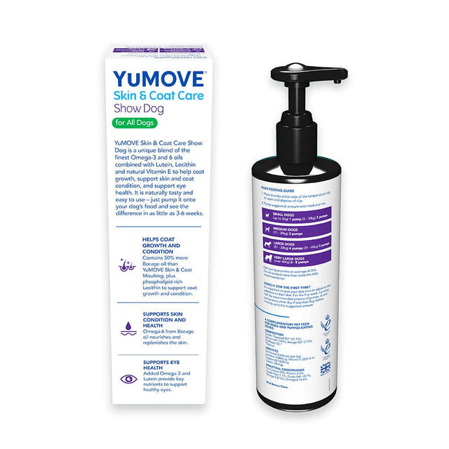 YuDERM - 星級美毛液 YuMEGA Show Dog 500ml（狗狗專用）